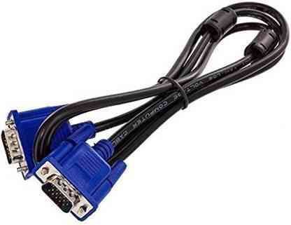 Cable VGA Male to Male 1.5mtr | Black and Blue