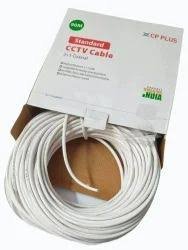 Cable CP Plus Cctv Co-Axial (3+1) 90mtr CP-ECC-90RS | Standard Cable, Solid Annealed Bare Copper Conductor, LLDPE Insulation Material, White