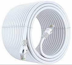 Cable Cp Plus Cat6 24AWG UTP LAN Cable CP-EUT-6TGL23-305 | Solid Bare Electrolytic Grade Copper, Insulation Polyethylene (HDPE), 4 Pair Separator Design, 24 AWG cable