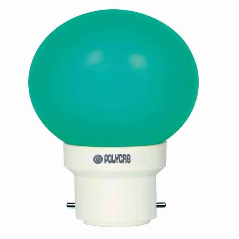 Bulb Polycab Aelius LED Deco 0.5W Green
