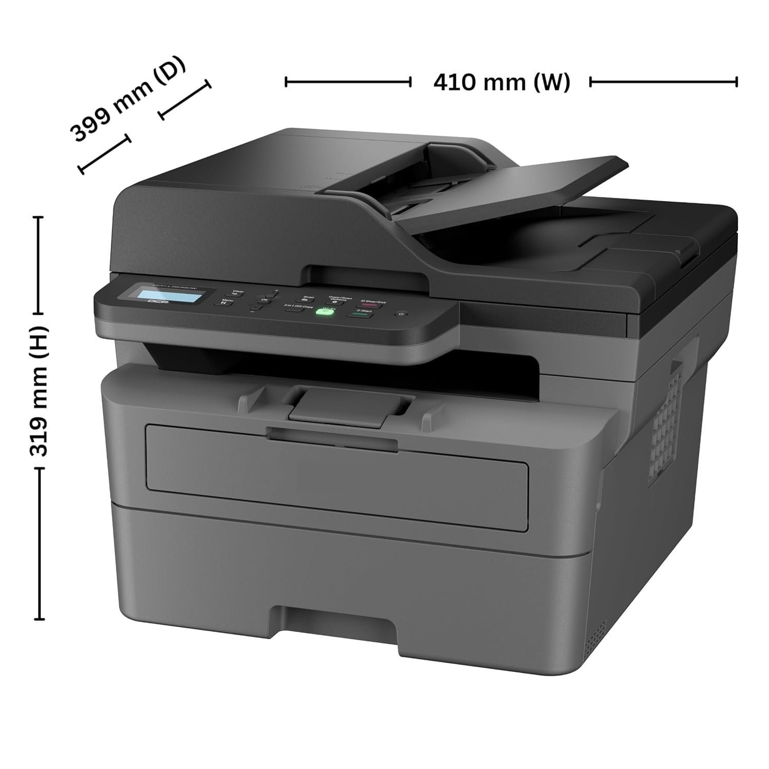 Printer Brother DCP-B7640DWB | Multifunction WIFI Duplex Printer, ADF, Best For Business With Affordable Toner, Upto 2600 Pages Yield, Print Scan Copy, Black