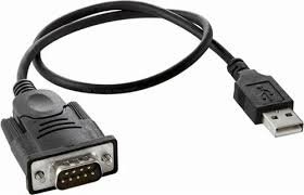Convertor USB To Serial | USB 2.0 to RS232 / DB9 Serial Converter Cable, Supports Multi Brand Printers, Cashier Register, Modem, Scanner, Digital Cameras ,CNC etc, 1.5mtr, Black