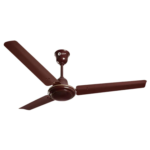 Ceiling Fan Orient Energy Saver 49 | Electric ISI, 1200mm (48 inch), High Air Delivery even at low voltage, Double ball bearing for longer life, Colour:- Brown