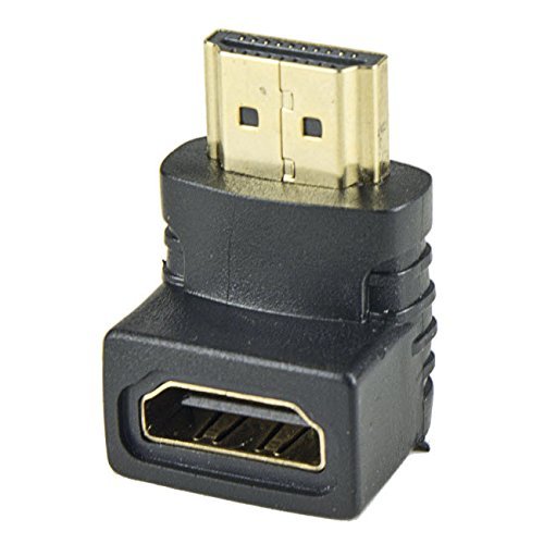 Connector HDMI Male to Female Right Angled L-Shape Jointer Converter Adapter,hdmi Connector, hdmi Jointer, Male to Female Adapter, Cable connecter, converters Extender.