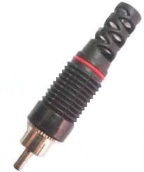 Connector Audio Pin Brass Rca Plug Heavy | For Speakers, Home Theatre, Amplifiers