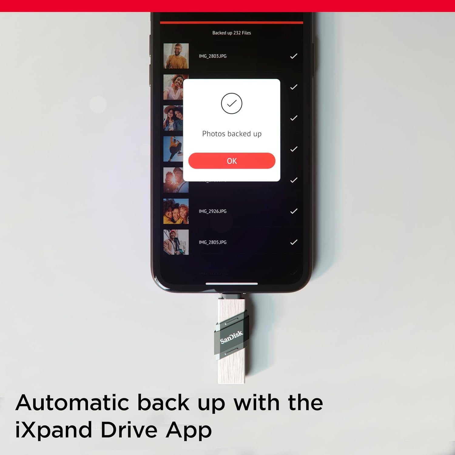 Pendrive SanDisk iXpand 64GB SDIX90N-064G-GN6NN | USB 3.0 Flash Drive Flip for iOS and Windows, Metallic