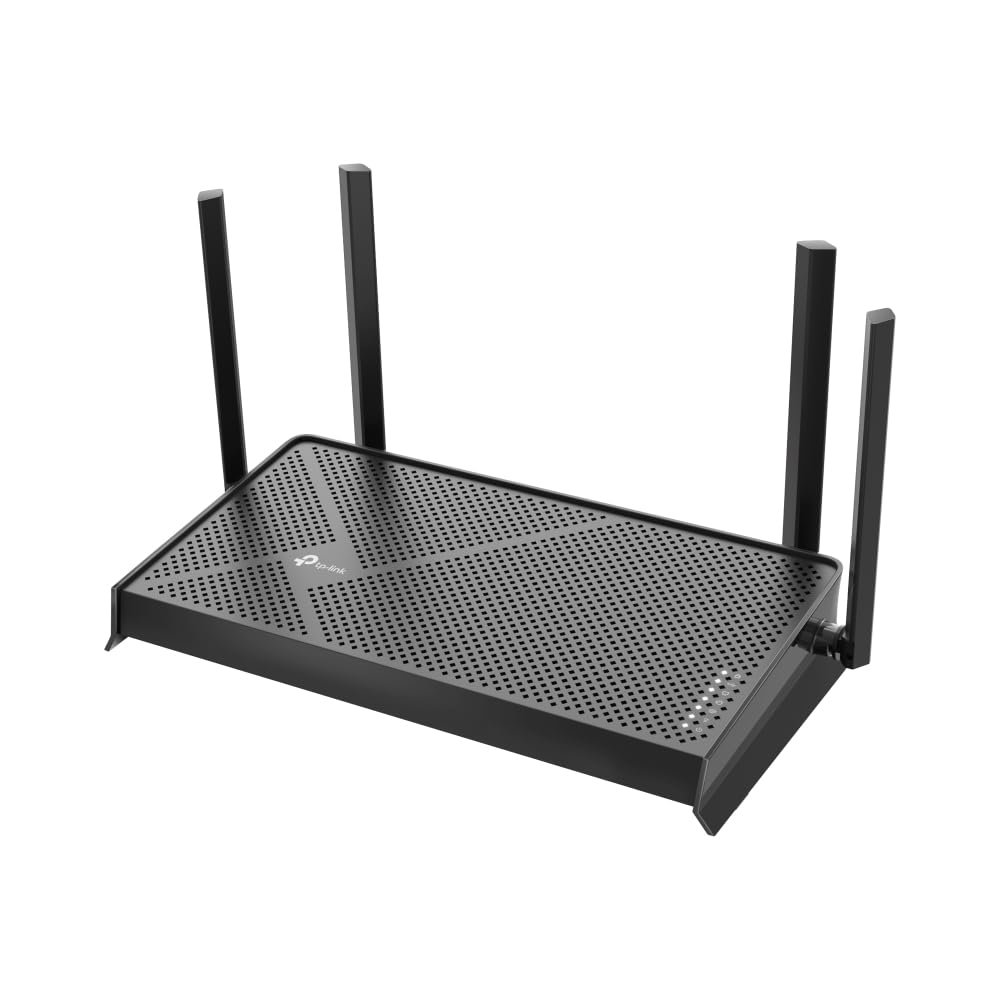 Net Router TP-Link BE3600 Dual-Band Wi-Fi 7 Archer BE230 | 4K/8K Streaming, 3.6 Gbps, 2×2.5G + 3×1G Ports, USB 3.0, 4K-QAM, 4 Antennas, VPN, EasyMesh, MU-MIMO, Works with Alexa & Google Assistant, Black