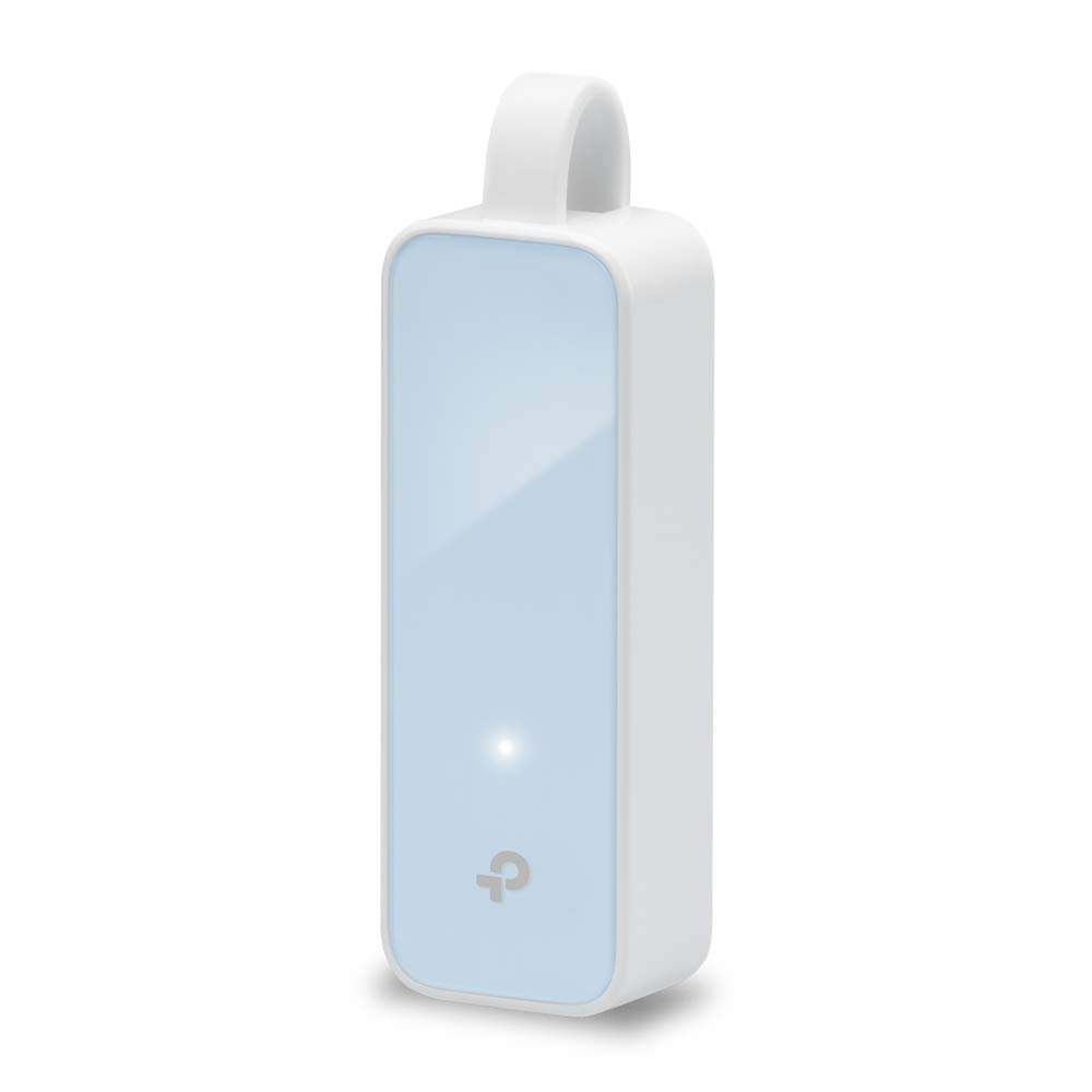 Adapter TP-Link TL-UE200 | USB 2.0 To 100Mbps Ethernet Network Adapter, Expand Connectivity | Compact and Portable with Foldable Cord Design | Fast & Stable Data Connection, Plug & Play with Broad Compatibility, White