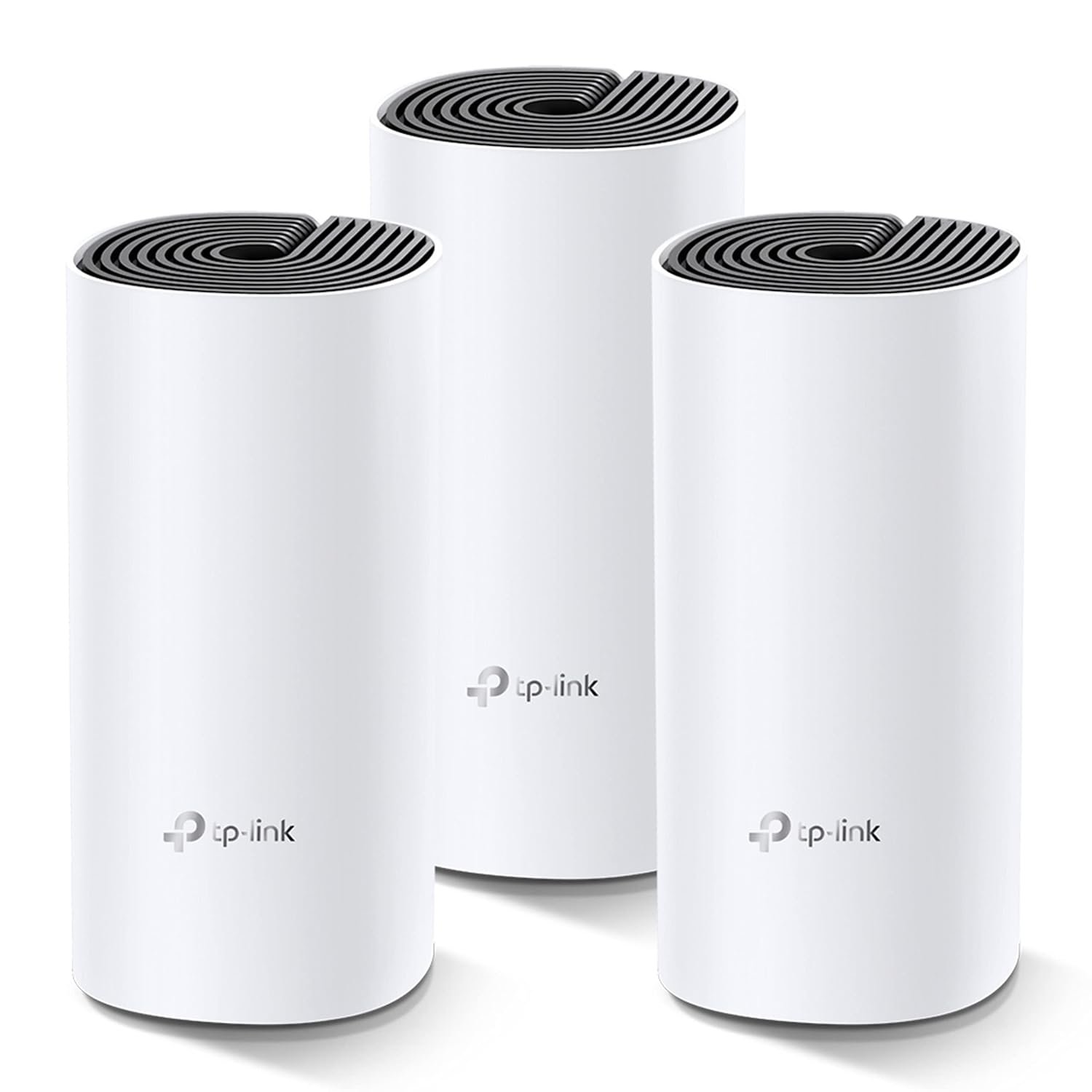 Net TP-Link AC1200 Whole Home Mesh Wi-Fi System Deco M4 | Seamless Roaming & Speedy, Work with Amazon Echo/Alexa, Router & Wi-Fi Booster, Parent Control Router, Pack of 3, White