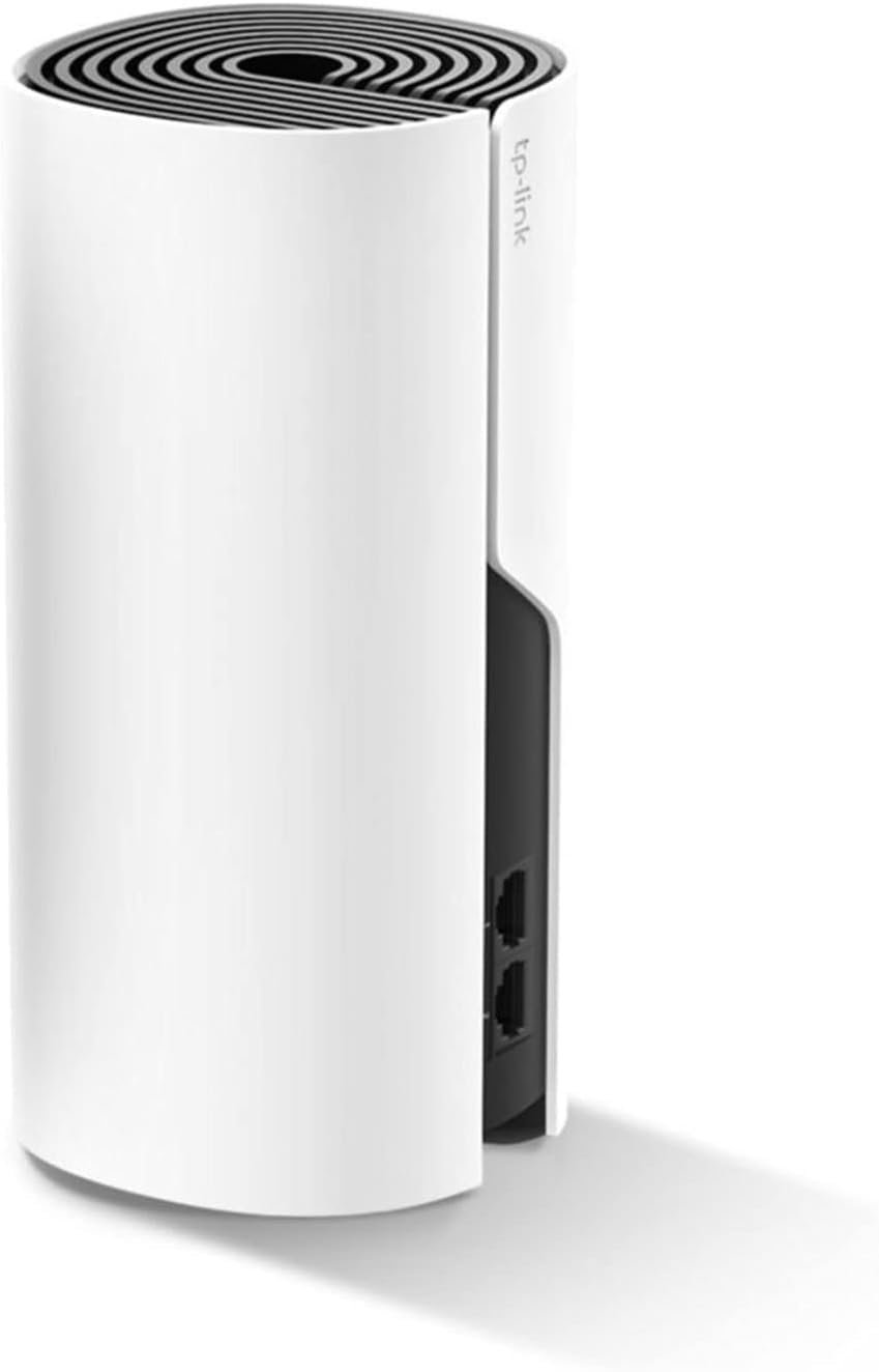 Net TP-Link AC1200 Home Mesh Wi-Fi System Deco M4 | Seamless Roaming & Speedy, Work With Amazon Echo/Alexa, Router & Wi-Fi Booster, Parental Control, (Pack of 1), White