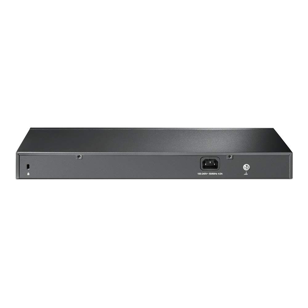 Switch TP-Link Omada 28-Port Gigabit Smart Switch with 24-Port PoE+TL‑SG2428P | 4 SFP Slots, 250 Watt Budget, Centralized Cloud Management Omada SDN, Intelligent Monitoring, Durable Metal Casing & Rackmountable Design, Grey