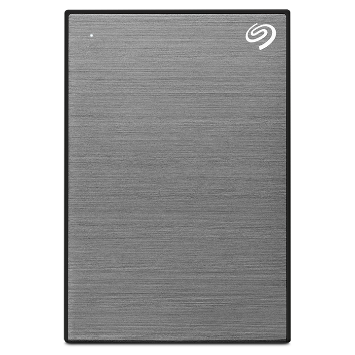 Harddisk Seagate One Touch 4TB External HDD with Password Protection, Space Gray, for Windows and Mac, with 3 yr Data Recovery Services, and 4 Months Adobe CC Photography (STKZ4000404)