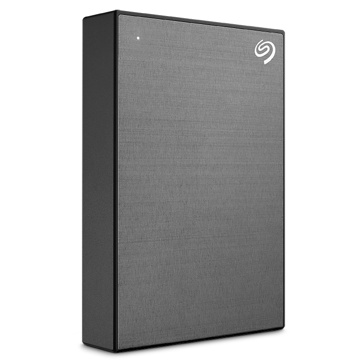 Harddisk Seagate One Touch 4TB External HDD with Password Protection, Space Gray, for Windows and Mac, with 3 yr Data Recovery Services, and 4 Months Adobe CC Photography (STKZ4000404)