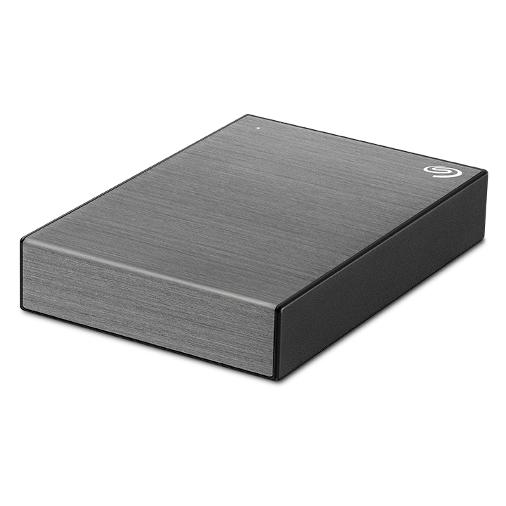 Harddisk Seagate One Touch 4TB External HDD with Password Protection, Space Gray, for Windows and Mac, with 3 yr Data Recovery Services, and 4 Months Adobe CC Photography (STKZ4000404)