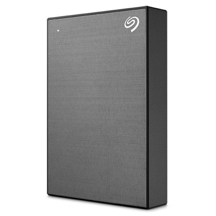 Harddisk Seagate One Touch 4TB External HDD with Password Protection, Space Gray, for Windows and Mac, with 3 yr Data Recovery Services, and 4 Months Adobe CC Photography (STKZ4000404)