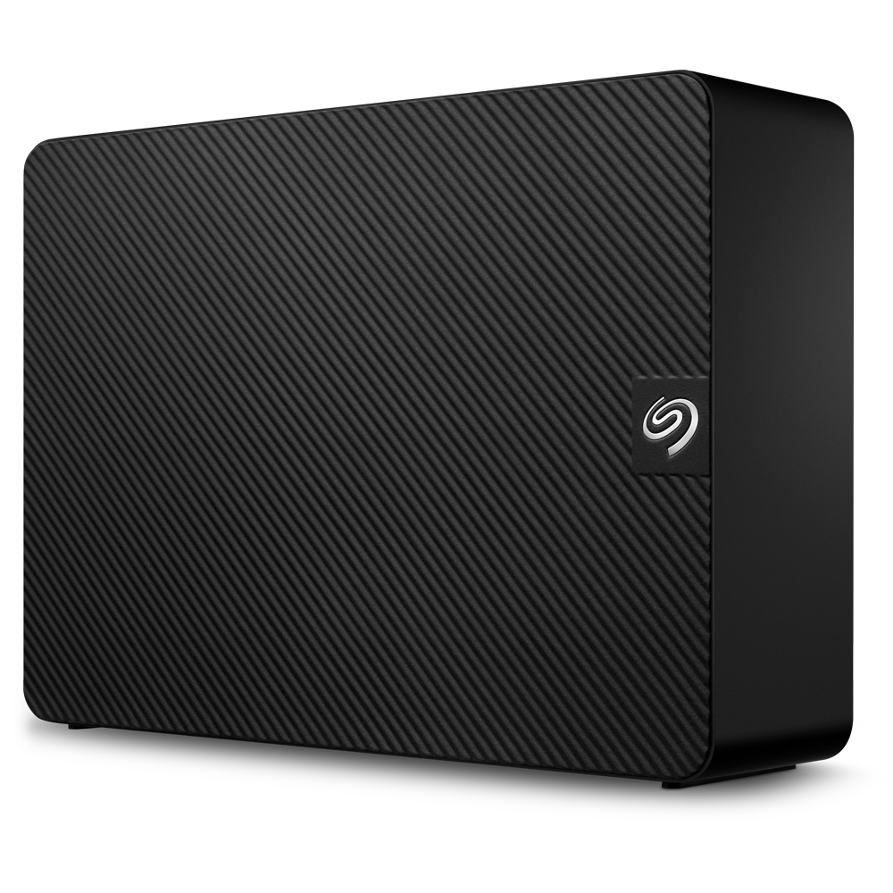 Harddisk Seagate Expansion 12TB STKP12000400 Desktop 3.5" External Drive | USB 3.0 For Windows & Mac With 3 yr Data Recovery Services, Black