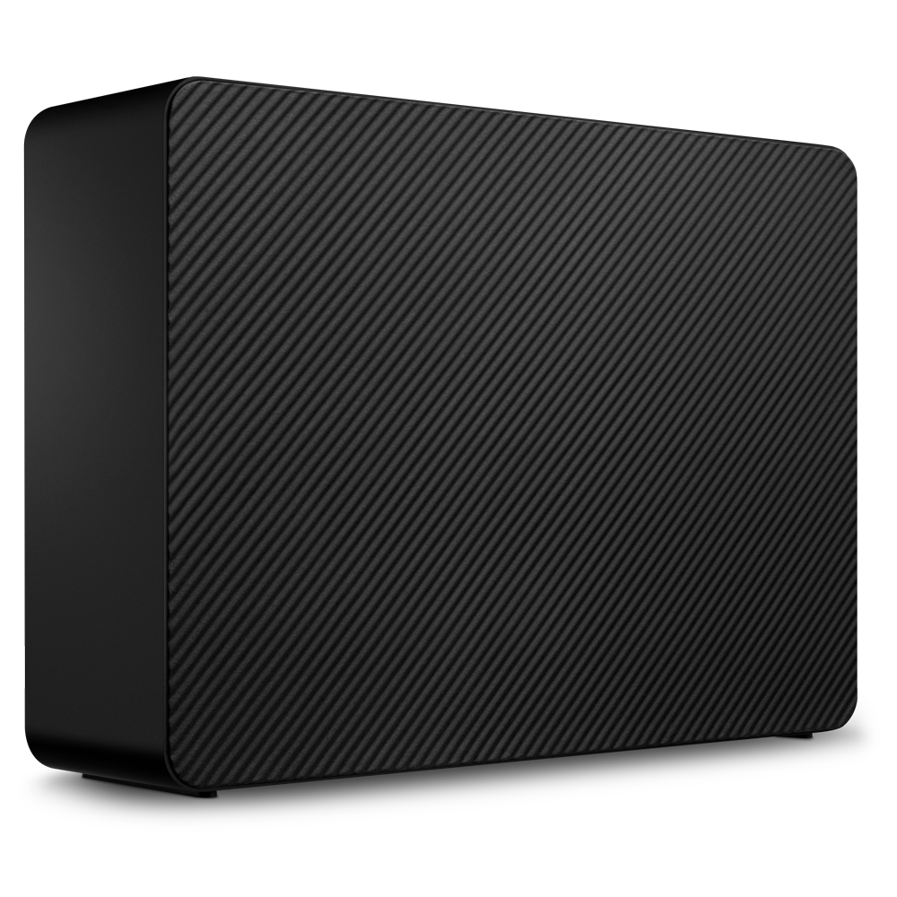 Harddisk Seagate Expansion 12TB STKP12000400 Desktop 3.5" External Drive | USB 3.0 For Windows & Mac With 3 yr Data Recovery Services, Black