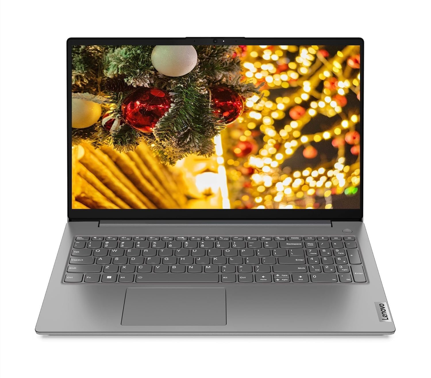 Laptop Lenovo V15 G4 (83CQA00WIN) | AMD Ryzen 5 7520U Processor, 16GB LPDDR5 RAM, 512GB M.2 PCIe NVMe SSD, DOS, 15.6" (39.62 cm) FHD Antiglare Display, Integrated AMD Radeon Graphics, Thin & Light, With Bag, Arctic Grey