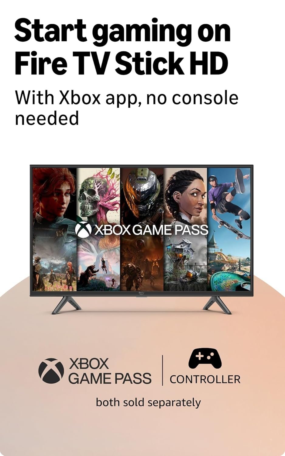 Amazon Fire TV Stick HD with Alexa Voice Remote | Full HD 1080p Streaming | 8GB Storage | Wi-Fi 5 | TV Power & Volume Controls | Black