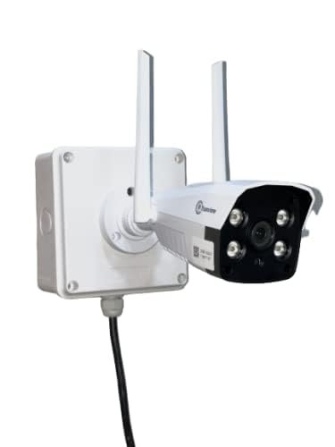 PVC Junction box 5×5 Inch Waterproof CCTV Junction Box | Virgin PVC | Weather-Resistant Camera Mounting Electrical Box with Self-Tightening Screws & Rubber Gasket