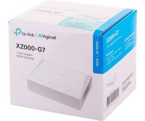Modem Router Tplink XZ000-G7 1-Port Gigabit XPON Terminal Modem | Gigabit Internet Access | XPON Support: EPON + GPON Dual Mode | Intelligent Power-Saving Method | Remote Management