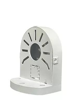 CCTV Camera PVC Mount Bracket, Anti-Rust Camera Bracket / Junction box Stand / Holder for Indoor / Outdoor Dome and Bullet Camera Mount (White)