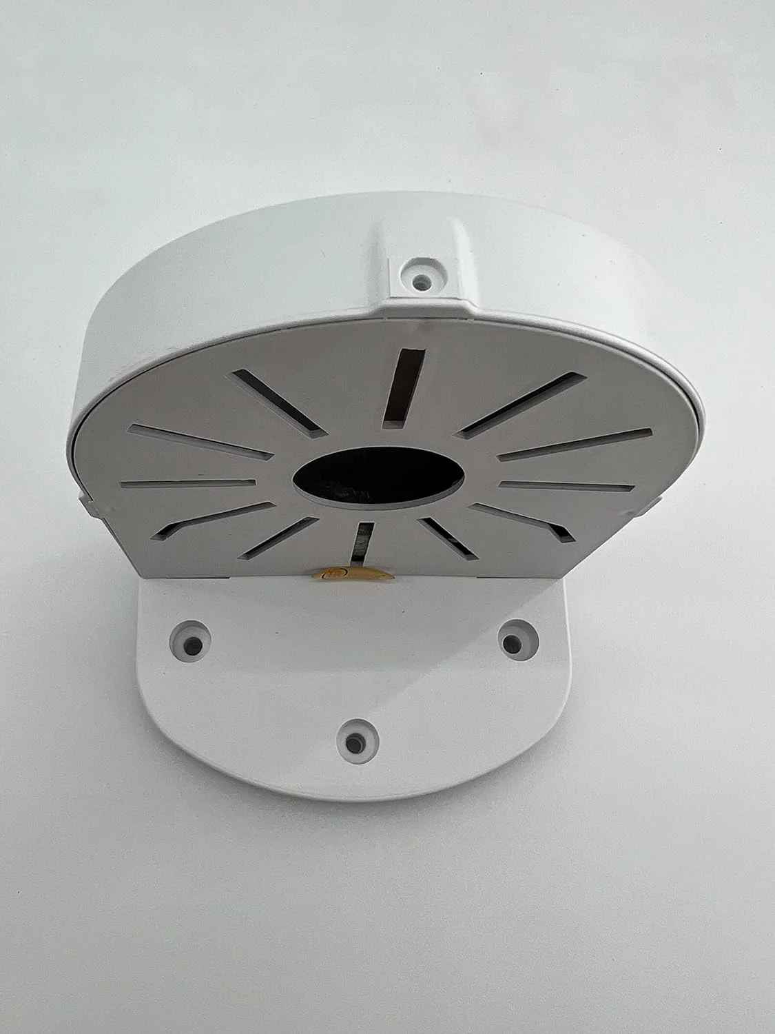 CCTV Camera PVC Mount Bracket, Anti-Rust Camera Bracket / Junction box Stand / Holder for Indoor / Outdoor Dome and Bullet Camera Mount, (Big Size) White