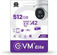 Card MicroSD EVM 512GB U3 Elite XC Class10 EETF/512GU3 | Durable Design,100 MB/s Read Speed, Support SD SPI Mode, Card Capacity of Non Secure & Secure Area Support, Fast Data Transfer, Compliant with the Highest Security of CPRM Standard