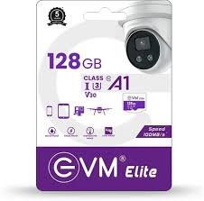 Card MicroSD EVM 128GB U3 Elite XC Class10 EETF/128GU3 | Support SD SPI Mode, Card Capacity of Non Secure & Secure Area Support, Fast Data Transfer, Compliant with the Highest Security of CPRM Standard