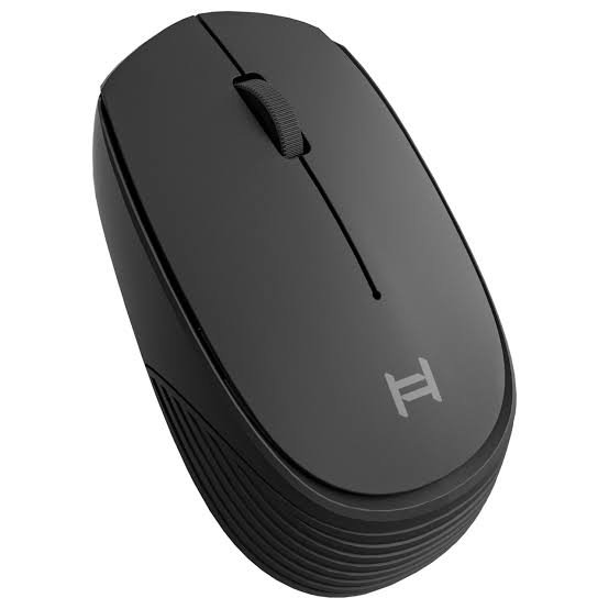 Mouse Hammok Joy 2.4G Slim Portable Wireless Mini Mouse | Latest Optical Sensor & Compact Size, 10M Range, Plug & Play, Black