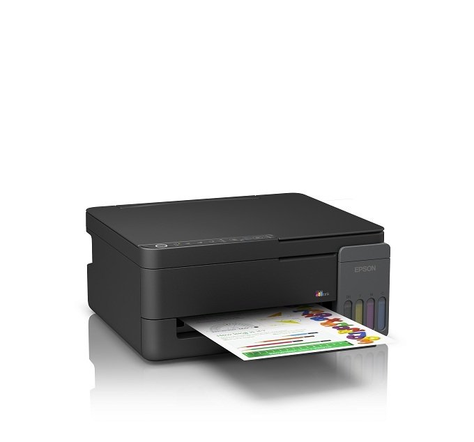 Printer Epson EcoTank L3310 A4 All-in-One Ink Tank Printer | Compact Integrated Tank Design, Spill-Free, Error-Free Refilling, Print, Scan, Copy, Black
