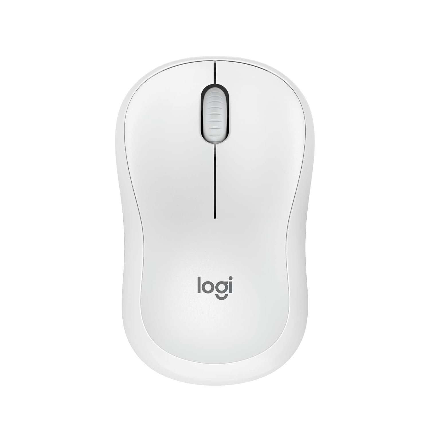 Mouse Logitech M240 Silent Bluetooth Mouse, Wireless, Compact, Portable, Smooth Tracking, 18-Month Battery, for Windows, macOS, ChromeOS, Compatible with PC, Mac, Laptop, Tablets, Off White