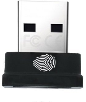 USB Fingerprint Reader Secure Eye SC-S-SK100 | Password Free Login, File / Folder Level Encryption, Lock / Unlock File & Folder In Pen Drive & External HDD, Tiny, Lightweight & Easy To Carry, Black