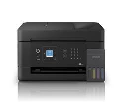 Printer Epson EcoTank L5390 A4 Wi-Fi All-in-One Ink Tank Printer with ADF | Compact Integrated Tank Design, Print, Scan, Copy, Fax with ADF, Spill-Free, Error-Free Refilling, Black