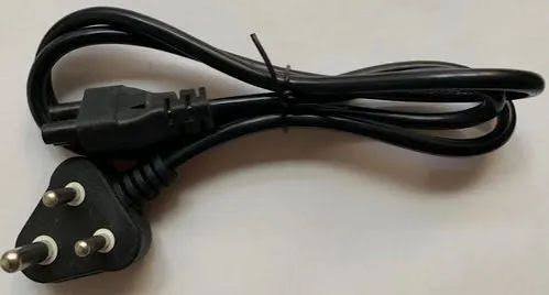 Power Cord Maxicom 3 Pin To 3 Pin 1.2Mtr Laptop Power Cord M142 | 4K Ultra HD, Compatible with Computers, Monitors, Laptop & Other Devices, Black