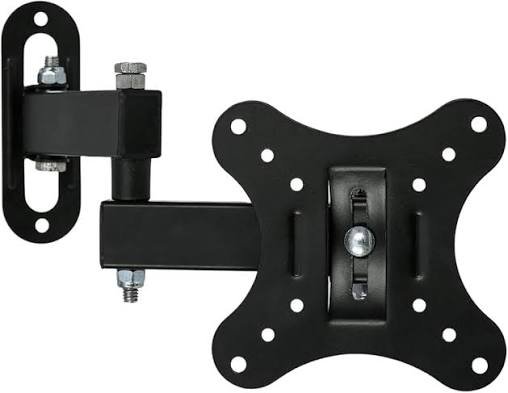 WallMount Smacc P004 Movable | 12-32 Inch For LED/ LCD/ HD/ Smart TV & Monitors, Full Motion Rotatable TV Wall Mount, Black