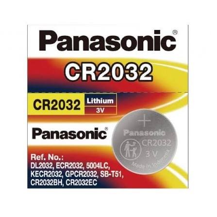 Battery Panasonic 3V Lithium CR2032 | Coin Button Cell Battery