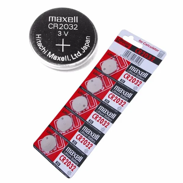 Battery Maxell 3V Lithium CR2032 | Coin Button Cell Battery