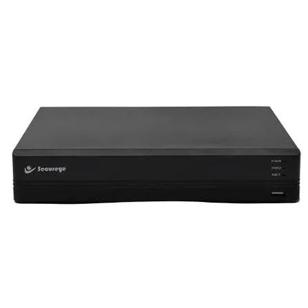 SDVR Secureye SR-XVR116-5M | 16 Channel 5MP Digital Video Recorder, 1 HDMI & 1 VGA Simultaneous Output, 2 USB Interface, 1 SATA Upto 10TB, Black