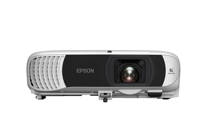 Projector Epson EB-W53 WXGA 3LCD | 4000 Lumens, Full HD Business Projector, Built-in 2W Speaker, White