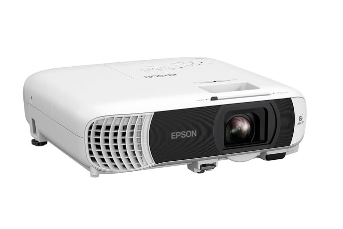 Projector Epson EB-W53 WXGA 3LCD | 4000 Lumens, Full HD Business Projector, Built-in 2W Speaker, White