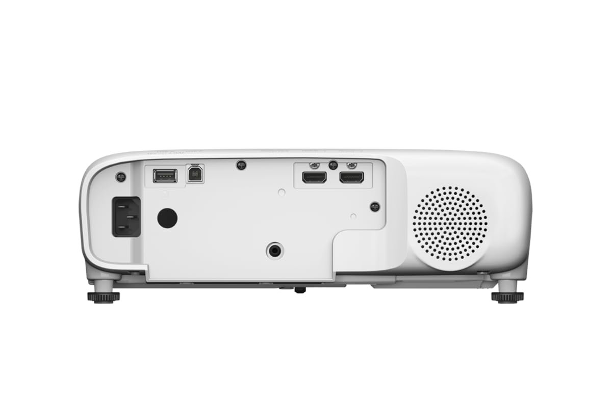 Projector Epson EB-W53 WXGA 3LCD | 4000 Lumens, Full HD Business Projector, Built-in 2W Speaker, White