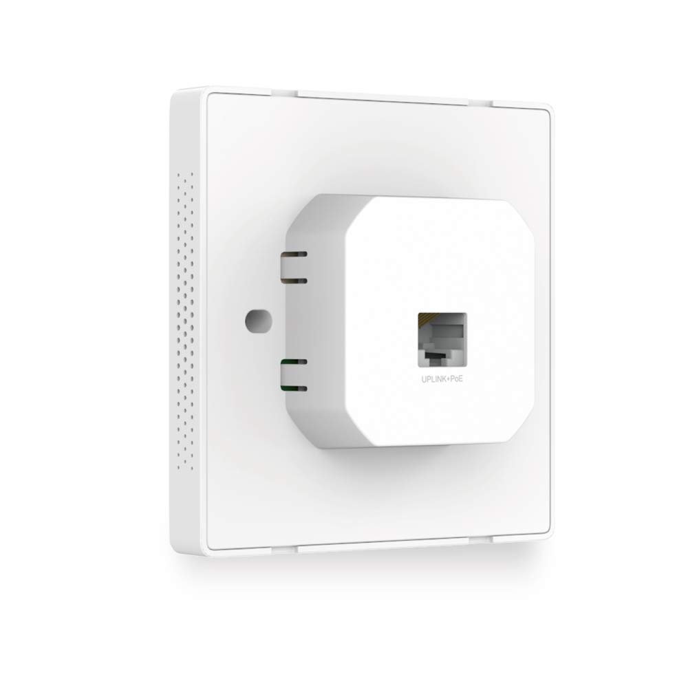 Access Point Net TP-Link Omada AC1200 Wireless MU-MIMO Gigabit Wall-Plate EAP230-Wall | 802.3af/802.3at, Easily Wall Mount, Free EAP Controller Software, White