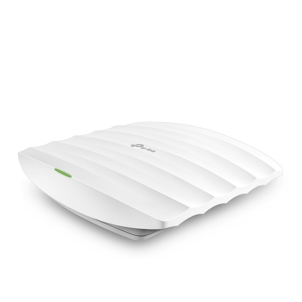 Net TP-Link Omada AC1750 Wireless Dual Band MU-MIMO Gigabit Ceiling Mount Access Point EAP245 | 1750Mbps, Seamless Roaming, Beamforming, Poe Powered, Band Steering, Airtime Fairness, White
