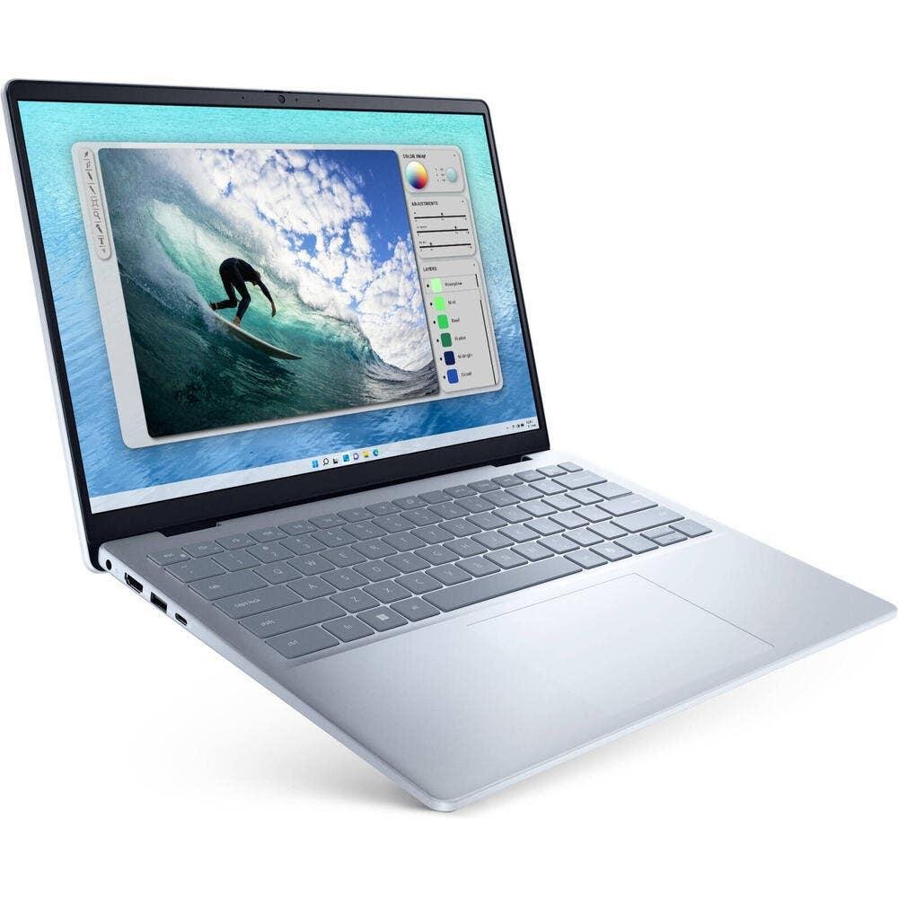 Laptop Dell Inspiron 14 5440 INDINSP5440I3U-S1 | 13th Gen Intel® Core™ i3-1305U Processor, 8GB DDR5 RAM, 512GB M.2 PCIe NVMe SSD, DOS, 14" FHD+IPS Anti-Glare WVA Display, Intel UHD Graphics, Standard Keyboard, Backpack, Ice Blue, 1.54 kg