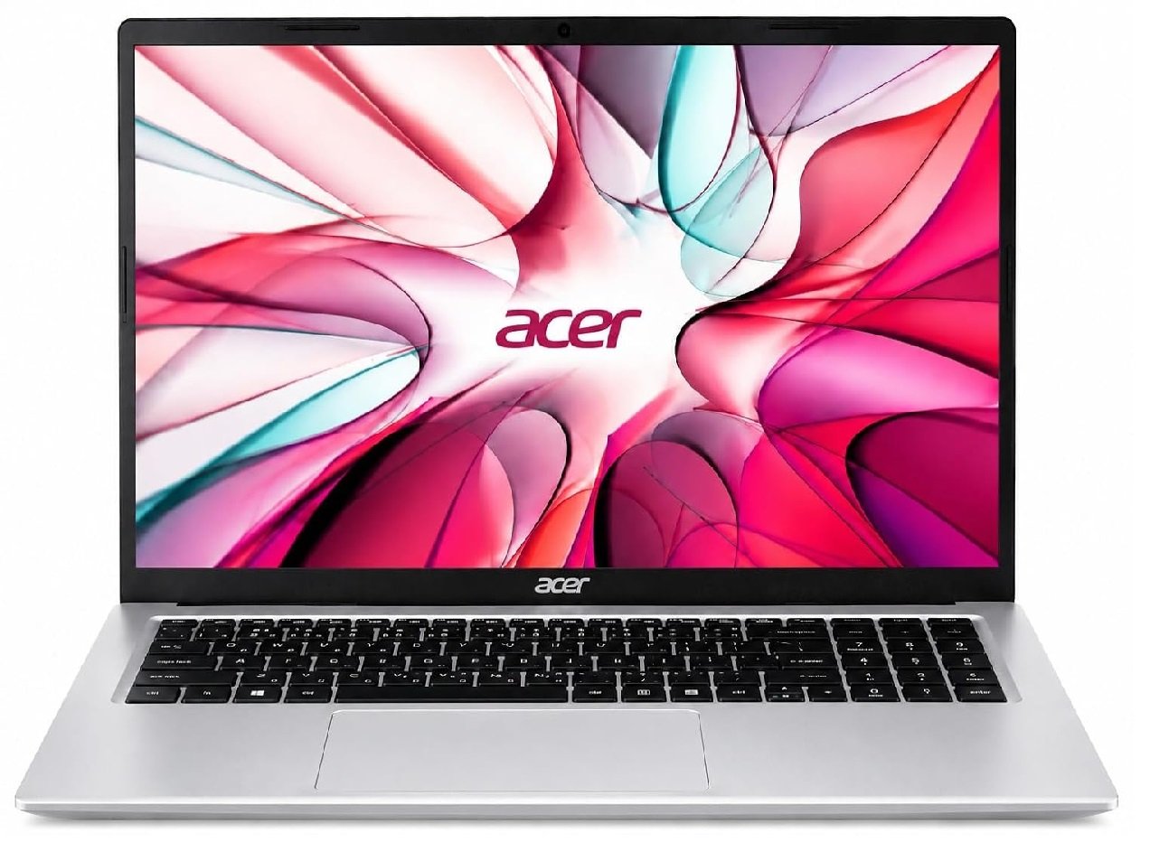 Laptop Acer Aspire One 15 AO15-41M-G2 (UN.37DSI.003) | AMD Ryzen 3-7320U Processor, 8GB LPDDR5 RAM, 256GB NVMe SSD, Windows 11 Home, 15.6" Full HD IPS Anti-Glare Display, AMD Radeon Graphics, Thin & Light, No Bag, 1.8 kg, Silver