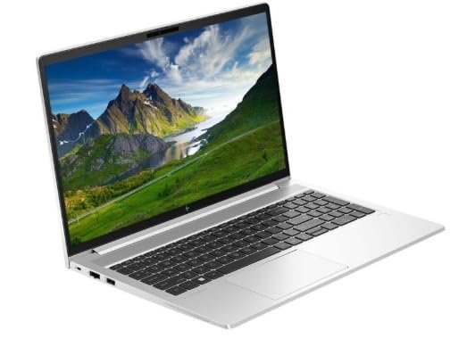 Laptop HP EliteBook 650 G10 C65BSPT | 13th Gen Intel Core I3-1315U Processor, 8GB DDR4 RAM, 512GB PCIe NVMe SSD, DOS, 15.6" FHD Anti-Glare, Narrow Bezel Touch Screen Display, Intel UHD Graphics, No Bag, Thin & Light, Silver