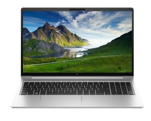 Laptop HP EliteBook 650 G10 C65BSPT | 13th Gen Intel Core I3-1315U Processor, 8GB DDR4 RAM, 512GB PCIe NVMe SSD, DOS, 15.6" FHD Anti-Glare, Narrow Bezel Touch Screen Display, Intel UHD Graphics, No Bag, Thin & Light, Silver