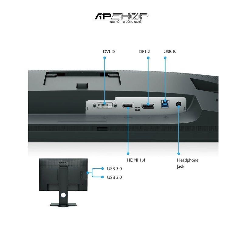 Monitor BenQ SW240 24.1-inch PhotoVue Photographer Monitor | WUXGA 1920×1200 IPS | 99% Adobe RGB | 100% sRGB | 95% P3 | Hardware Calibration | 10-Bit Color