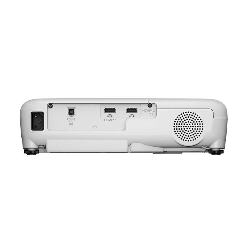 Epson EB-E12 XGA 3LCD Business Projector | 3600 Lumens | XGA (1024 × 768) | HDMI x2 | 300" Display | Built-in Speaker | White